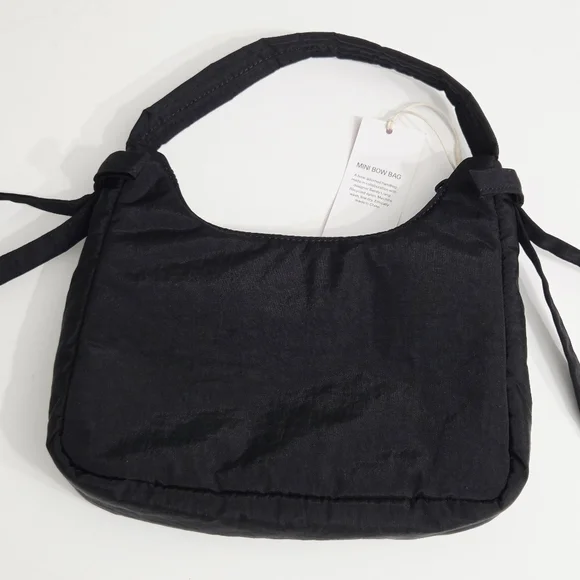 NWT BAGGU X SANDY LIANG - MINI BOW BAG - BLACK - Picture 6 of 8